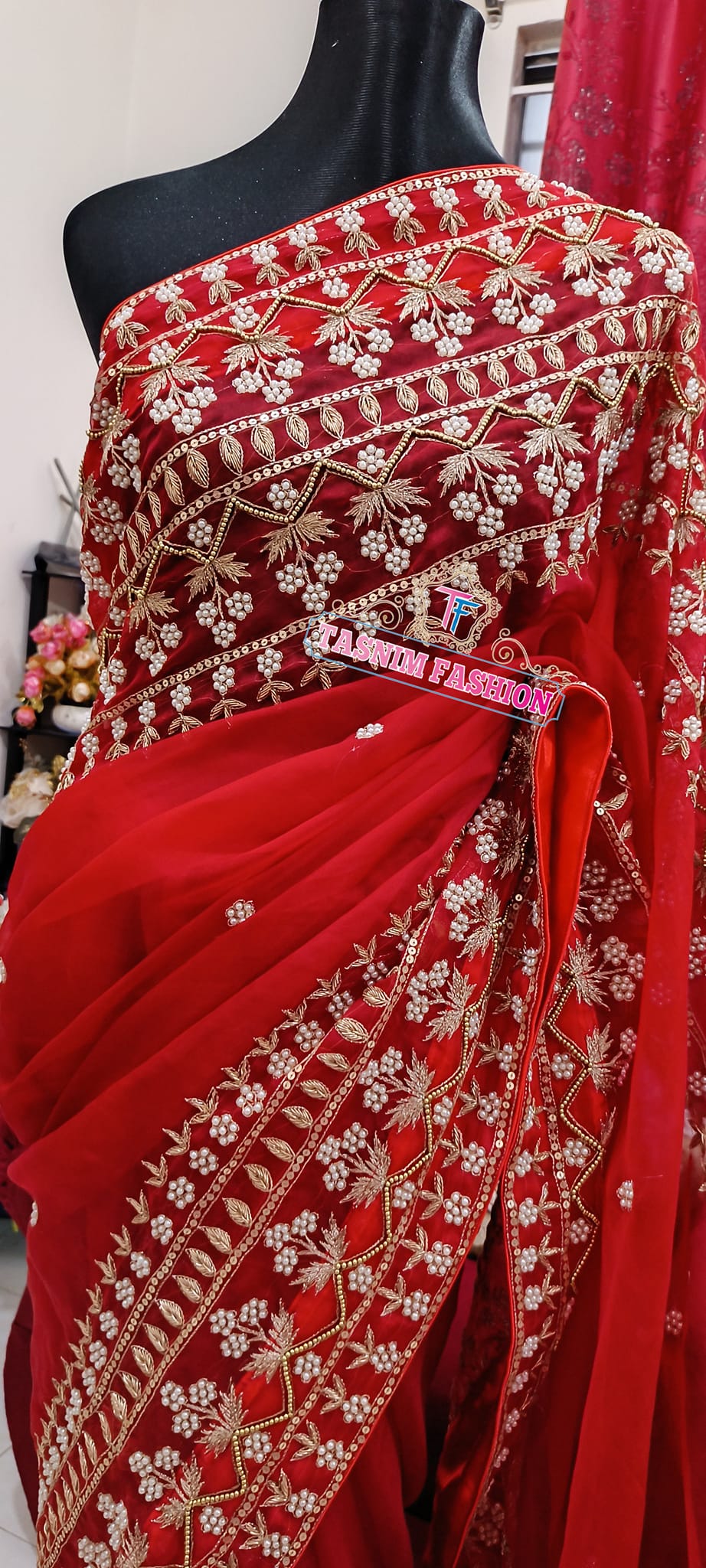 Vastra Villa presents Ghagra work and Blouse comes with Hand work saree  wholesale in india - textiledeal.in